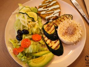 Foto del segundo plato del menú at Organic Ume in Barcelona