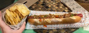 cachorro-quente e batata  at Grand Baguet in Porto Seguro
