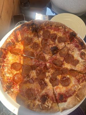 Pepper pizza  at Tony's Pizza Napoletana in San Francisco