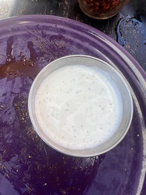 Vegan ranch  at Tony's Pizza Napoletana in San Francisco