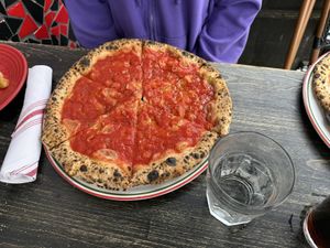Vegan marinara   at Tony's Pizza Napoletana in San Francisco