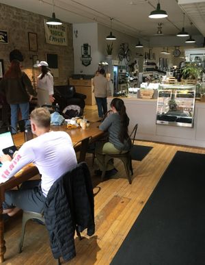  at Green Bridge Coffee Shop in Stillwater