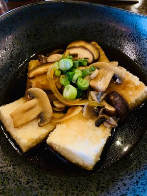 Agedashi tofu  at Yoshimatsu in Tucson
