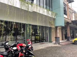 Out front  at Plant Based in 