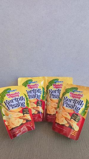 100% vegan banana chips (keripik pisang) at Plant Based in 