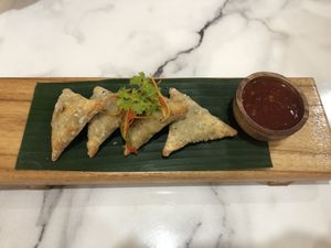 Samosas 5/5 ✅   at Plant Based in 