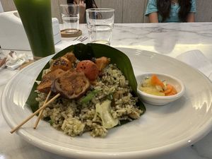 Olive fried ricee  at Plant Based in 