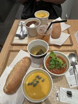   at Soup Stock Tokyo in Osaka