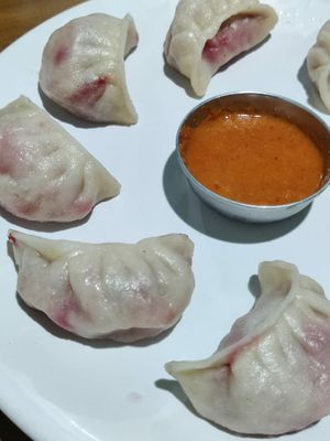The best momos at The Healthy Kitchen in Manali