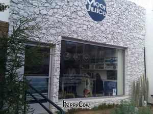 Outside at Moon Juice in Venice