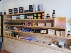 Products at Moon Juice in Venice
