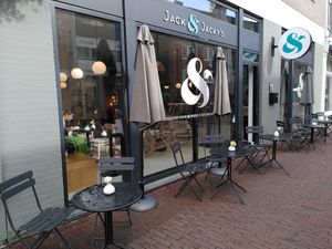 Terrace at Jack & Jacky's in Breda