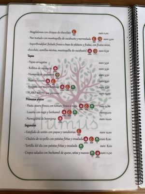   at Humus Vegan Tenerife in Tenerife