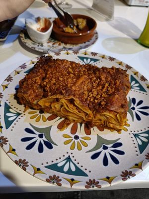 Best lasagna ever at Humus Vegan Tenerife in Tenerife