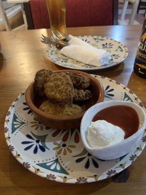 Nuggets veganos  at Humus Vegan Tenerife in Tenerife