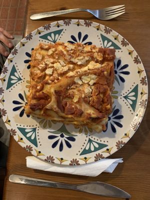 Lasagne  at Humus Vegan Tenerife in Tenerife