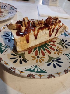 Tarta de queso at Humus Vegan Tenerife in Tenerife