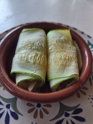 Zuccini at Humus Vegan Tenerife in Tenerife