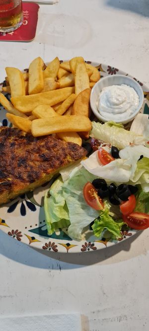 Tortilla at Humus Vegan Tenerife in Tenerife