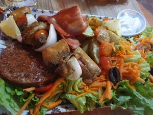 Parrillada at Humus Vegan Tenerife in Tenerife