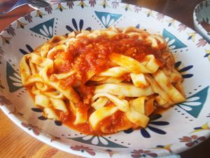 Bolognese verry good at Humus Vegan Tenerife in Tenerife