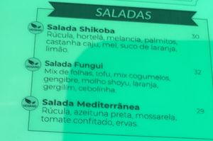 menu  at Shikoba in Tibau Do Sul