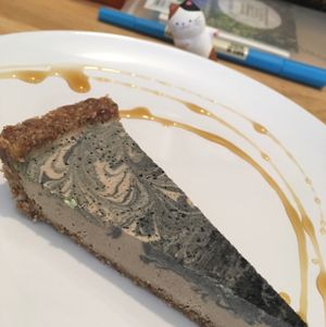 vegan cake  at Raw8 Cafe in Osaka