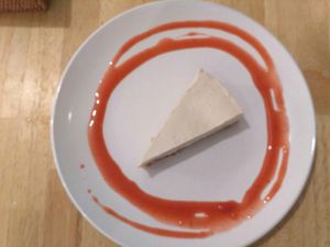 Cheesecake at Raw8 Cafe in Osaka