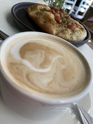 And Latte  at TierraLibre in Santiago