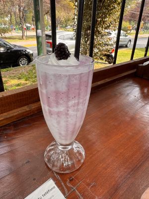 Milkshake Frutos Rojos  at TierraLibre in Santiago