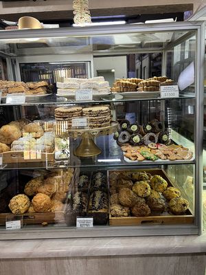 Baked goods at TierraLibre in Santiago