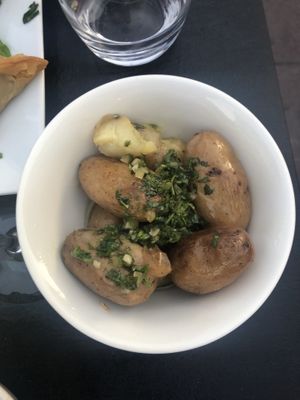 Potato with garlic  at Di Yar in Nice