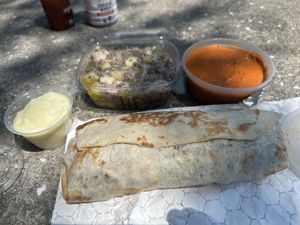 Vegan assortment  at Markouk Bread in Gloucester