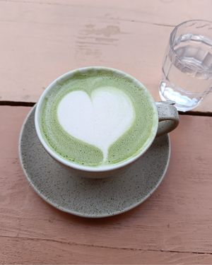 Great Matcha Latte at Filteraj Specialty Coffee & Shop in Zagreb