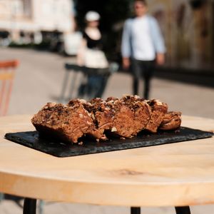banana bread at Filteraj Specialty Coffee & Shop in Zagreb