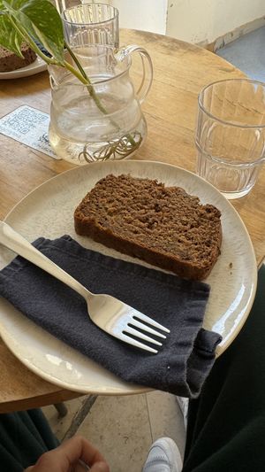 Banana bread  at Filteraj Specialty Coffee & Shop in Zagreb