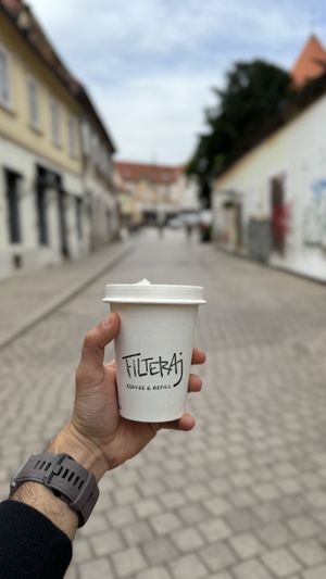 To go  at Filteraj Specialty Coffee & Shop in Zagreb