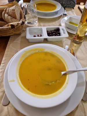 Vegatable soup at Restaurante Cerdeira in Braga