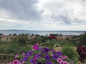 The view  at Agrolago in Trevignano Romano