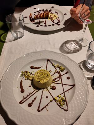 Dessert at Agrolago in Trevignano Romano