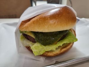 Monterey Burger at Plantiful Superfoods in Seattle