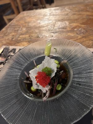 2. Vegan menu  at Dando La Brasa in Bilbao