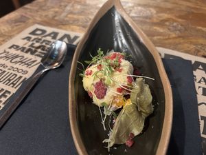 5. Vegan menu  at Dando La Brasa in Bilbao