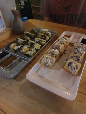  at Sushi World in Medellin