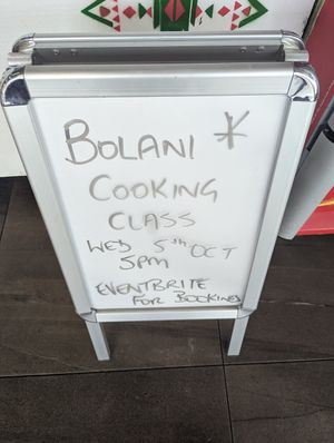 They do regular cooking classes on eventbrite at Zafira Fine Foods in Moonah