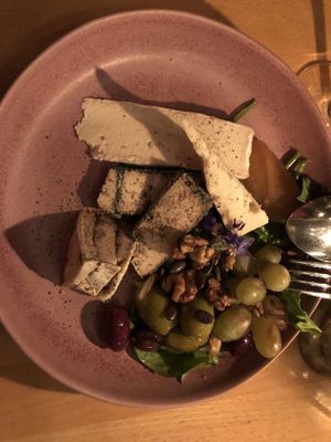 Vegan cheese plate  at Körle und Adam in Stuttgart