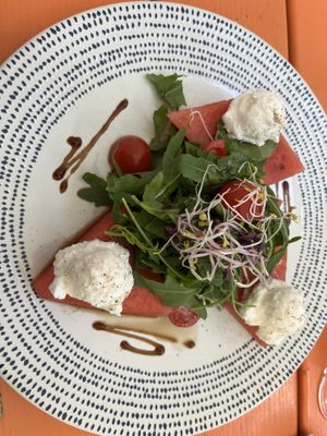 Watermelon salad   at Körle und Adam in Stuttgart