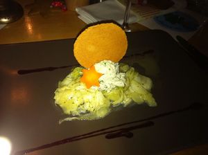 x-mas menu at Körle und Adam in Stuttgart