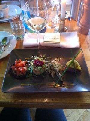 mixed starters at Körle und Adam in Stuttgart