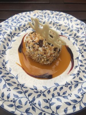 Rafaelo dessert (9€) at Körle und Adam in Stuttgart